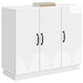 Bufet Alb foarte lucios 89 x 34,5 x 77 cm Lemn prelucrat - WALTI WALTI