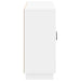 Bufet Alb foarte lucios 89 x 34,5 x 77 cm Lemn prelucrat - WALTI WALTI