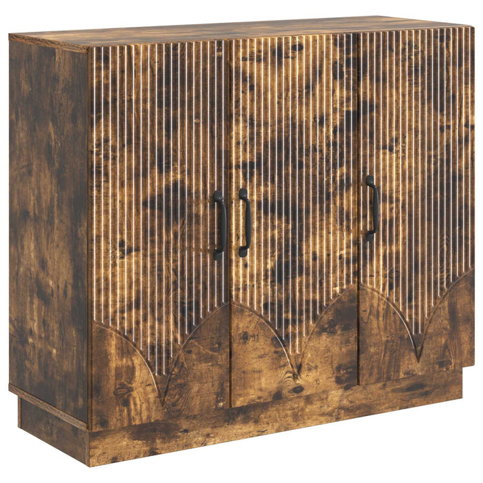 Bufet Stejar fumuriu 89 x 34,5 x 77 cm Lemn prelucrat - WALTI WALTI