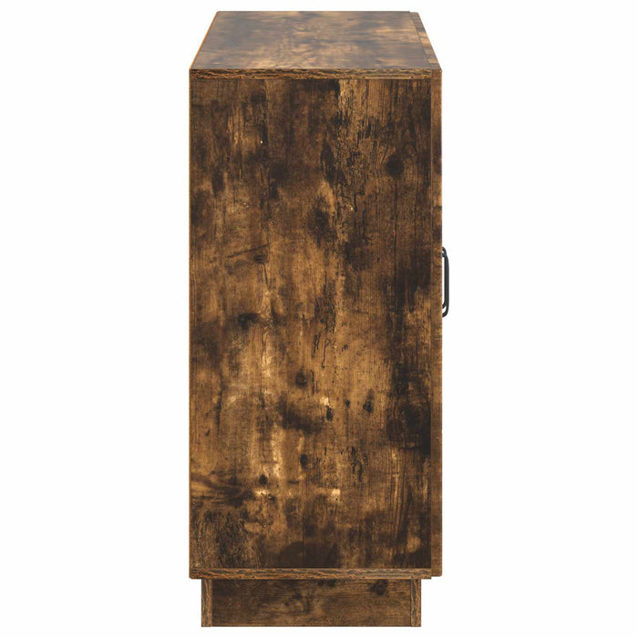 Bufet Stejar fumuriu 89 x 34,5 x 77 cm Lemn prelucrat - WALTI WALTI