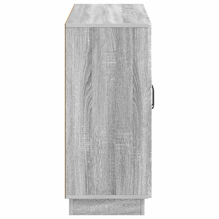 Bufet Sonoma gri 89 x 34,5 x 77 cm Lemn prelucrat - WALTI WALTI