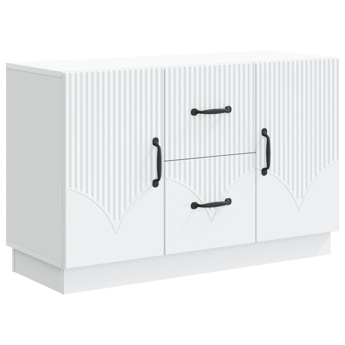 Bufet cu sertar Alb 89 x 34,5 x 57 cm Lemn prelucrat - WALTI WALTI