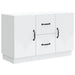 Bufet cu sertar Alb 89 x 34,5 x 57 cm Lemn prelucrat - WALTI WALTI