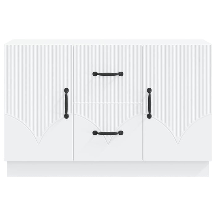 Bufet cu sertar Alb 89 x 34,5 x 57 cm Lemn prelucrat - WALTI WALTI