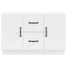 Bufet cu sertar Alb 89 x 34,5 x 57 cm Lemn prelucrat - WALTI WALTI
