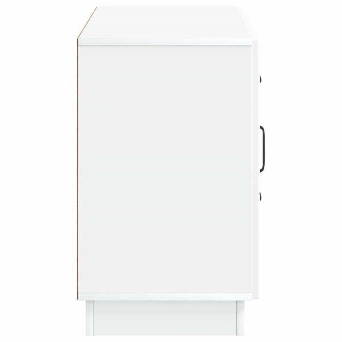 Bufet cu sertar Alb 89 x 34,5 x 57 cm Lemn prelucrat - WALTI WALTI