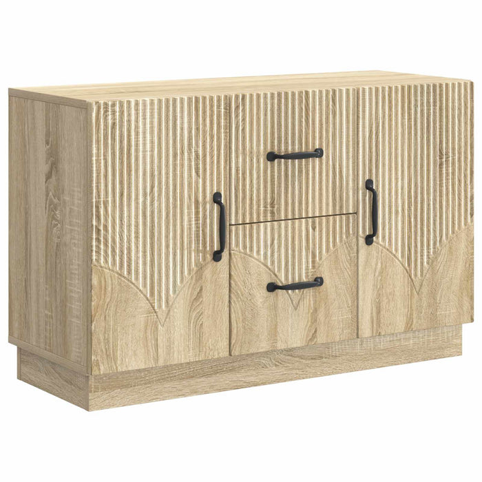 Bufet cu sertar Stejar Sonoma 89 x 34,5 x 57 cm Lemn prelucrat - WALTI WALTI