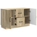 Bufet cu sertar Stejar Sonoma 89 x 34,5 x 57 cm Lemn prelucrat - WALTI WALTI