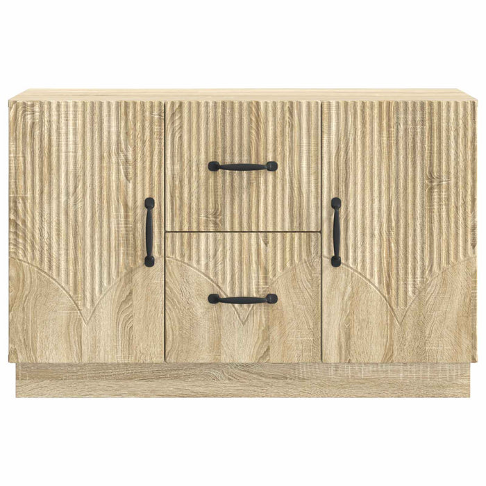 Bufet cu sertar Stejar Sonoma 89 x 34,5 x 57 cm Lemn prelucrat - WALTI WALTI