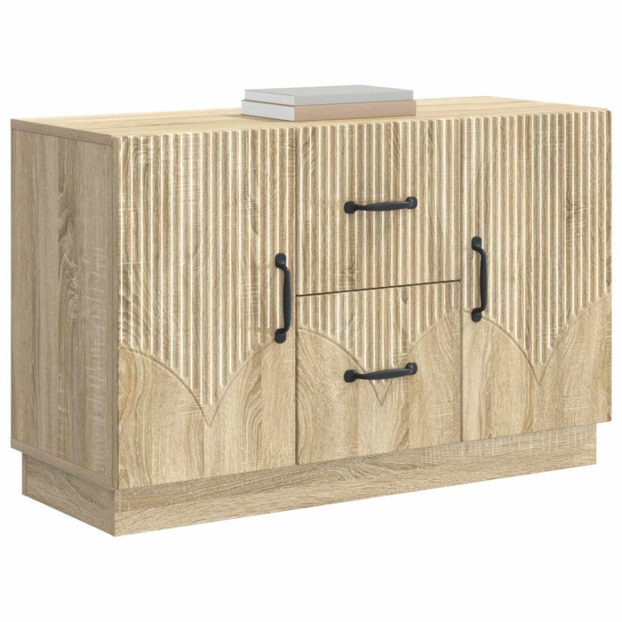 Bufet cu sertar Stejar Sonoma 89 x 34,5 x 57 cm Lemn prelucrat - WALTI WALTI