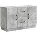 Bufet cu sertar Gri Beton 89 x 34,5 x 57 cm Lemn prelucrat - WALTI WALTI