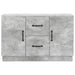 Bufet cu sertar Gri Beton 89 x 34,5 x 57 cm Lemn prelucrat - WALTI WALTI