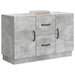 Bufet cu sertar Gri Beton 89 x 34,5 x 57 cm Lemn prelucrat - WALTI WALTI