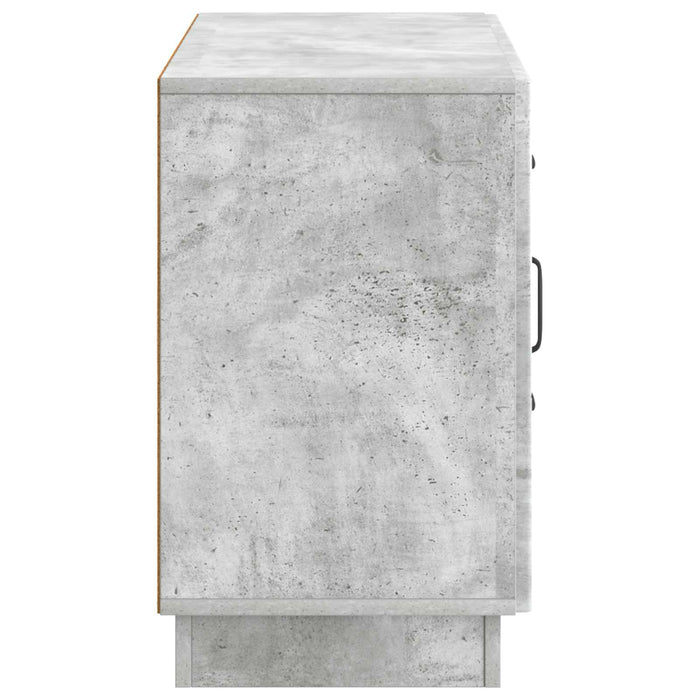 Bufet cu sertar Gri Beton 89 x 34,5 x 57 cm Lemn prelucrat - WALTI WALTI