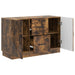 Bufet cu sertar Stejar fumuriu 89 x 34,5 x 57 cm Lemn prelucrat - WALTI WALTI