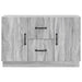 Bufet cu sertar Sonoma gri 89 x 34,5 x 57 cm Lemn prelucrat - WALTI WALTI