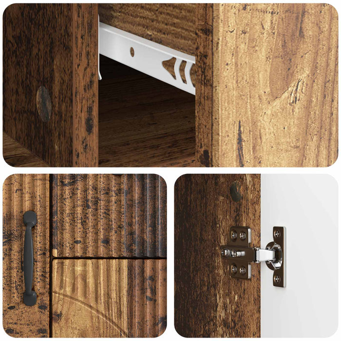 Bufet cu sertar Lemn vechi 89 x 34,5 x 57 cm Lemn prelucrat - WALTI WALTI