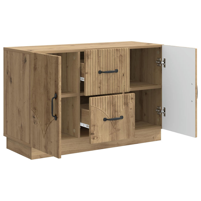 Bufet Stejar Artizanal 89 x 34,5 x 57 cm Lemn prelucrat - WALTI WALTI