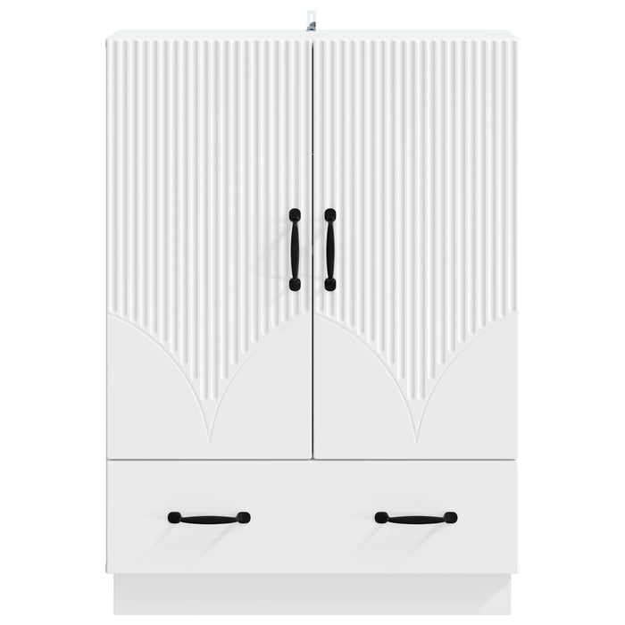 Bufet cu sertar Alb 66 x 34,5 x 92 cm Lemn prelucrat - WALTI WALTI