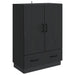 Bufet cu sertar Negru 66 x 34,5 x 92 cm Lemn prelucrat - WALTI WALTI