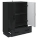 Bufet cu sertar Negru 66 x 34,5 x 92 cm Lemn prelucrat - WALTI WALTI