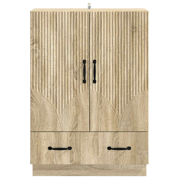 Bufet cu sertar Stejar Sonoma 66 x 34,5 x 92 cm Lemn prelucrat - WALTI WALTI