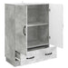 Bufet cu sertar Gri Beton 66 x 34,5 x 92 cm Lemn prelucrat - WALTI WALTI