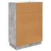 Bufet cu sertar Gri Beton 66 x 34,5 x 92 cm Lemn prelucrat - WALTI WALTI