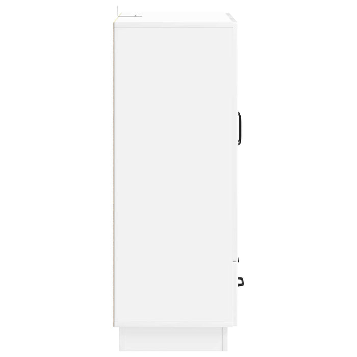 Bufet Alb foarte lucios 66 x 34,5 x 92 cm Lemn prelucrat - WALTI WALTI