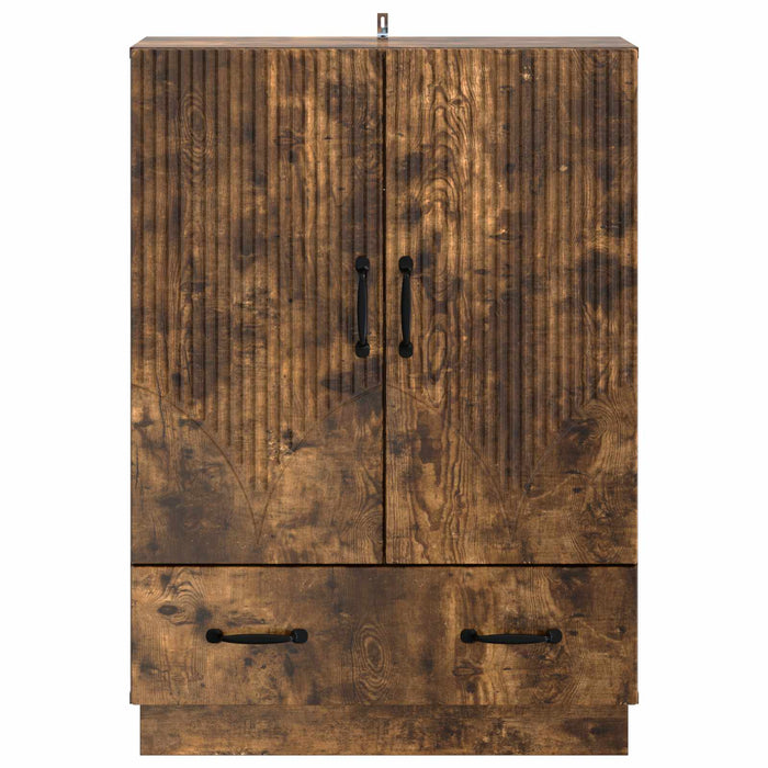 Bufet cu sertar Stejar fumuriu 66 x 34,5 x 92 cm Lemn prelucrat - WALTI WALTI