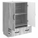 Bufet cu sertar Sonoma gri 66 x 34,5 x 92 cm Lemn prelucrat - WALTI WALTI