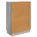 Bufet cu sertar Sonoma gri 66 x 34,5 x 92 cm Lemn prelucrat - WALTI WALTI