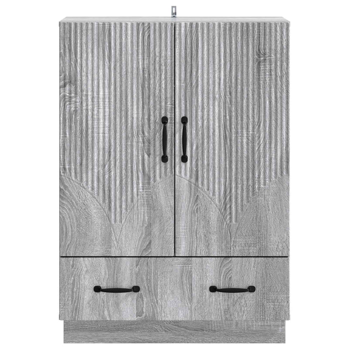 Bufet cu sertar Sonoma gri 66 x 34,5 x 92 cm Lemn prelucrat - WALTI WALTI