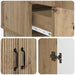 Bufet Stejar Artizanal 66 x 34,5 x 92 cm Lemn prelucrat - WALTI WALTI