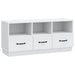 Cabinet TV cu sertar Alb 102 x 34,5 x 47 cm Lemn prelucrat - WALTI WALTI