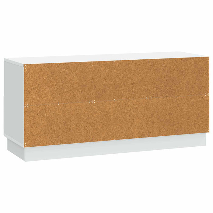 Cabinet TV cu sertar Alb 102 x 34,5 x 47 cm Lemn prelucrat - WALTI WALTI
