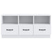 Cabinet TV cu sertar Alb 102 x 34,5 x 47 cm Lemn prelucrat - WALTI WALTI