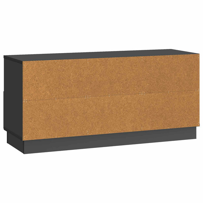 Cabinet TV cu sertar Negru 102 x 34,5 x 47 cm Lemn prelucrat - WALTI WALTI