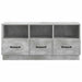 Cabinet TV Gri Beton 102 x 34,5 x 47 cm Lemn prelucrat - WALTI WALTI