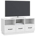 Cabinet TV Alb foarte lucios 102 x 34,5 x 47 cm Lemn prelucrat - WALTI WALTI