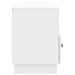Cabinet TV Alb foarte lucios 102 x 34,5 x 47 cm Lemn prelucrat - WALTI WALTI