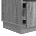 Cabinet TV Sonoma gri 102 x 34,5 x 47 cm Lemn prelucrat - WALTI WALTI