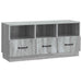 Cabinet TV Sonoma gri 102 x 34,5 x 47 cm Lemn prelucrat - WALTI WALTI
