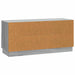 Cabinet TV Sonoma gri 102 x 34,5 x 47 cm Lemn prelucrat - WALTI WALTI
