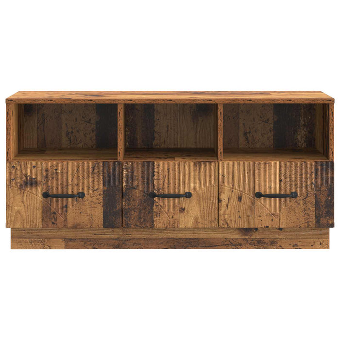 Cabinet TV Lemn vechi 102 x 34,5 x 47 cm Lemn prelucrat - WALTI WALTI