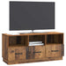 Cabinet TV Lemn vechi 102 x 34,5 x 47 cm Lemn prelucrat - WALTI WALTI