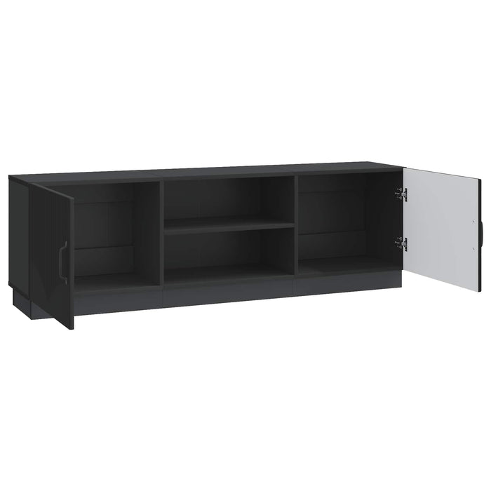 Cabinet TV Negru 150 x 31 x 47 cm Lemn prelucrat - WALTI WALTI