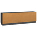 Cabinet TV Negru 150 x 31 x 47 cm Lemn prelucrat - WALTI WALTI