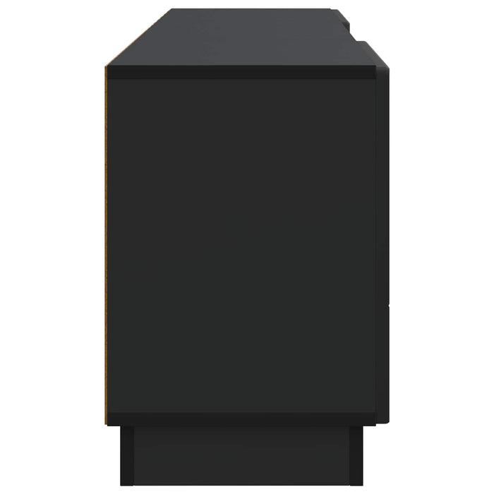 Cabinet TV Negru 150 x 31 x 47 cm Lemn prelucrat - WALTI WALTI