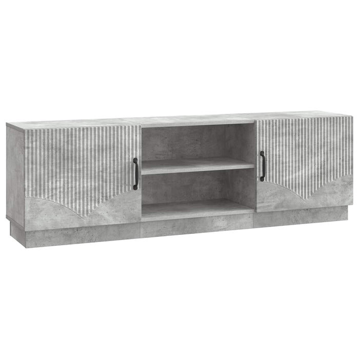 Cabinet TV Gri Beton 150 x 31 x 47 cm Lemn prelucrat - WALTI WALTI